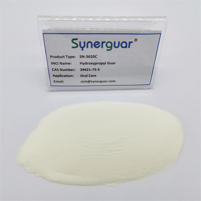 La goma de guar hidroxipropil superior con de calidad superior tiene viscosidad media y alta transparencia para el cuidado oral