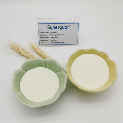 La goma de guar hidroxipropil superior con de calidad superior tiene viscosidad media y alta transparencia para el cuidado oral