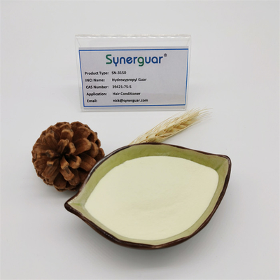 Cuidado del cabello medio 39421-75-5 de gran viscosidad estupendo del guar de la substitución hidroxipropil
