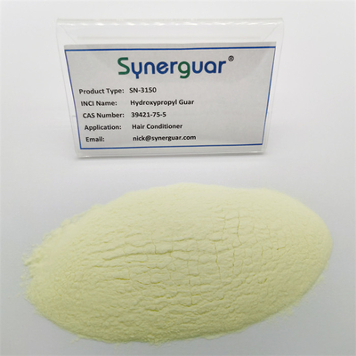 Cuidado del cabello medio 39421-75-5 de gran viscosidad estupendo del guar de la substitución hidroxipropil