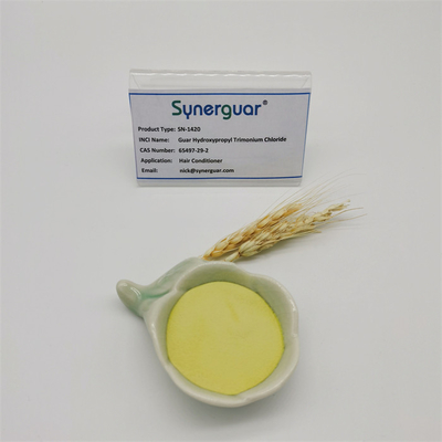 Transparencia baja Hydroxypropyltrimonium del cuidado del cabello antiestático del guar 65497-29-2