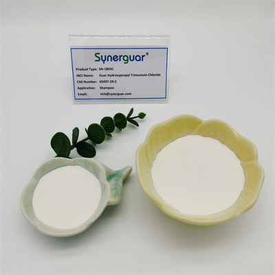 Cloruro superior de Hydroxypropyltrimonium de la viscosidad baja en guar derivatizado alta transparencia del champú