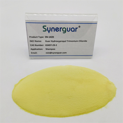 Cloruro medio básico de Hydroxypropyltrimonium de la viscosidad en de pelo de los productos el uno mismo no que hidrata Cmhpg