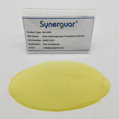 Transparencia baja Hydroxypropyltrimonium del cuidado del cabello antiestático del guar 65497-29-2