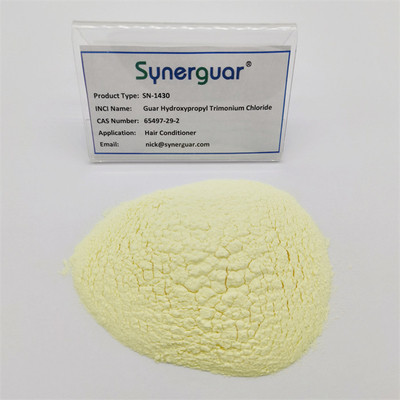 Cloruro medio de Hydroxypropyltrimonium del acondicionador de pelo de la transparencia del cuidado del cabello de gran viscosidad del guar