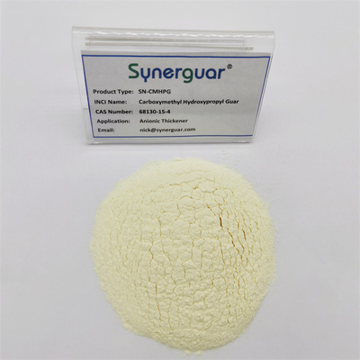 La goma de guar carboximetil con de alta calidad tiene grado de substitución de gran viscosidad y medio para el espesante aniónico