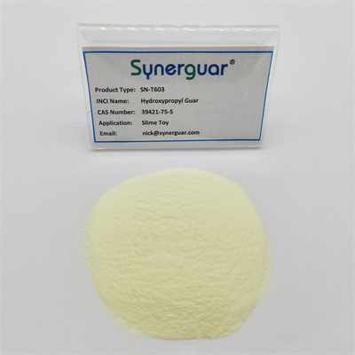 Color crema a de gran viscosidad estupendo de guar de la goma de la harina mayor amarillenta del limo