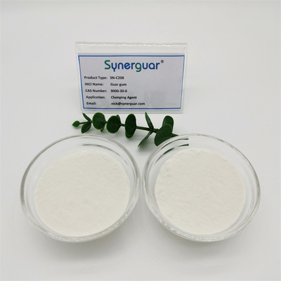 Agente que agrupa básico Pale Yellow Guar Seed Flour de la retención del agua