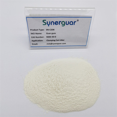 Goma de guar orgánica viscosa de Cat Litter Clumping Agent Basic