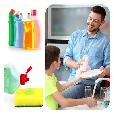 Goma guar superior con calidad superior tiene viscosidad media y alta transparencia para el cuidado del hogar
