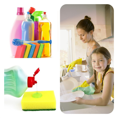 Goma guar superior con calidad superior tiene viscosidad media y alta transparencia para el cuidado del hogar