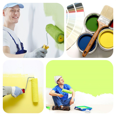 La goma de guar básica con alto funcionamiento costado tiene de gran viscosidad y alto nivel de substitución para el añadido de pintura