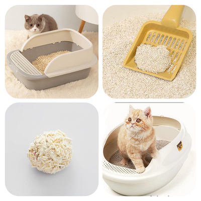 Goma de guar orgánica viscosa de Cat Litter Clumping Agent Basic