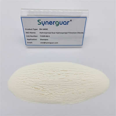 Goma de guar modificada doble CAS 71329-50-5 usada para espesar en champú